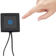 Touch Dimmer Sensor Switch 2.5A 12/24V DC Black TS02